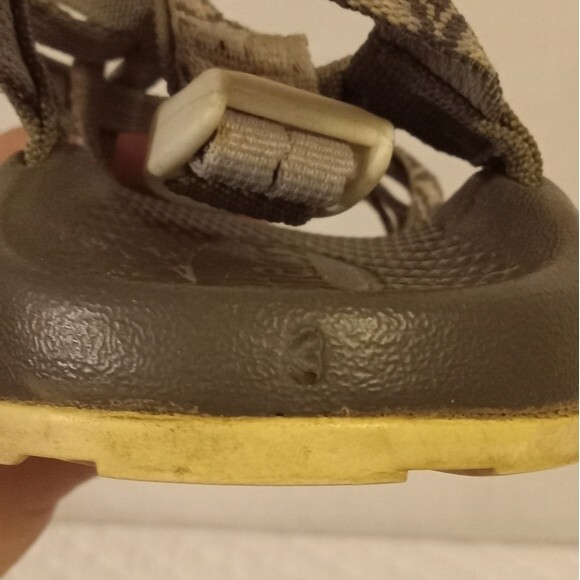 Chaco's Unisex Kid's Diamond Gray ZX1 Sandals - Picture 12 of 12
